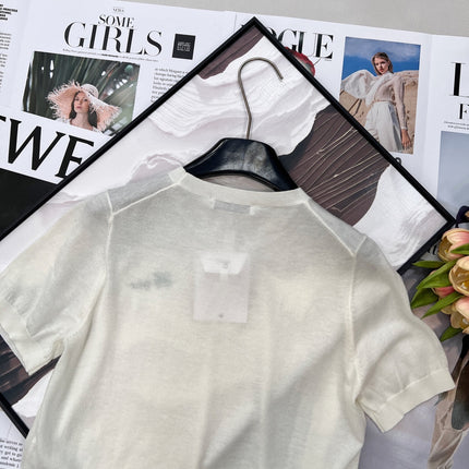 DIOR 26S SHORT-SLEEVE SWEATER 1164