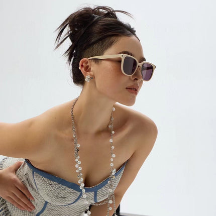 SQUARE FRAME SUNGLASSES G87722 IN ACETATE