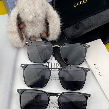 SQUARE FRAME SUNGLASSES G81937 IN ACETATE AND METAL