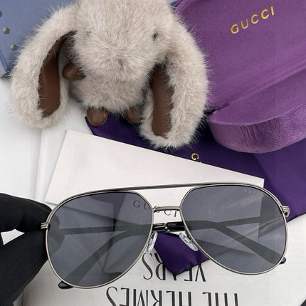 AVIATOR FRAME SUNGLASSES 3371 IN METAL