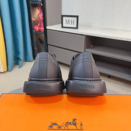 HM IRWIN SNEAKER BLACK CALFSKIN