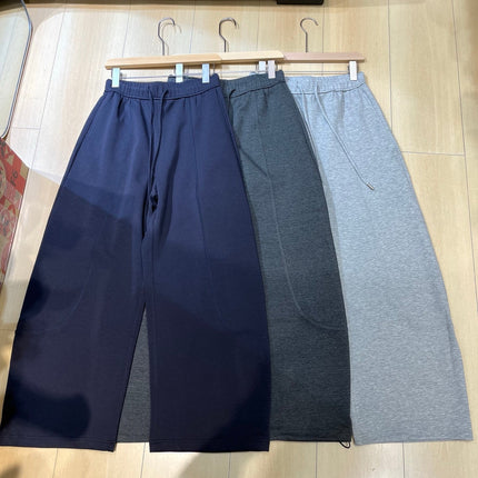 LORO PIANA 26S BARREL LEG WIDE PANTS 853