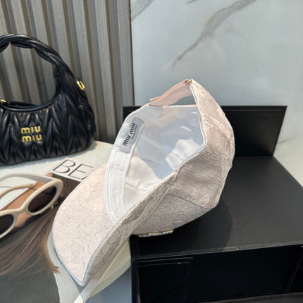 MIUMIU BASEBALL CAP STYLE 33