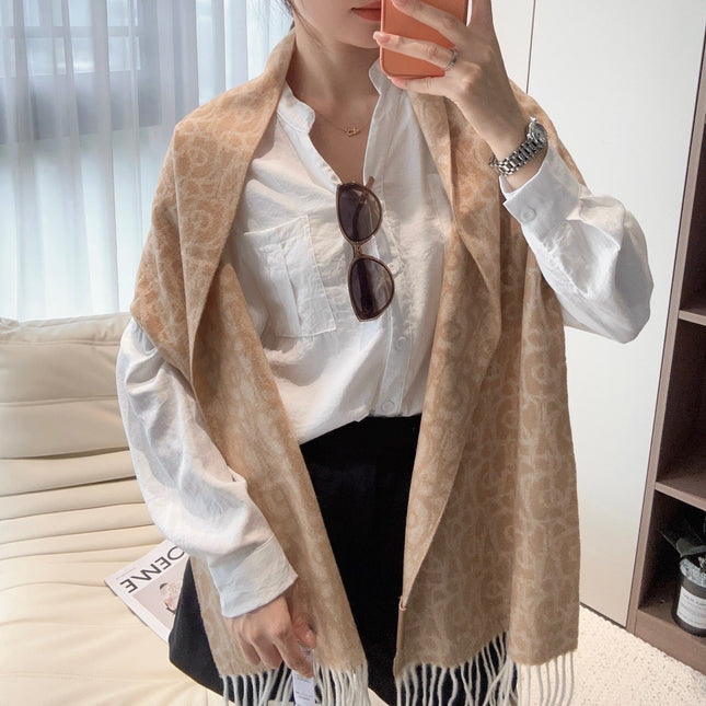 DIOR 26S SCARF 168 IN CASHMERE 504350