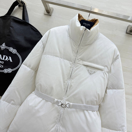 PRADA 25S LONG DOWN PUFFER JACKET 467