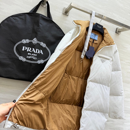 PRADA 25S LONG DOWN PUFFER JACKET 467
