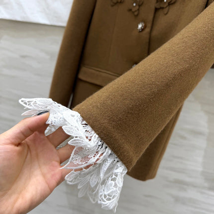 CHANEL 26S WOOL JACKET AND SKIRT SET 869