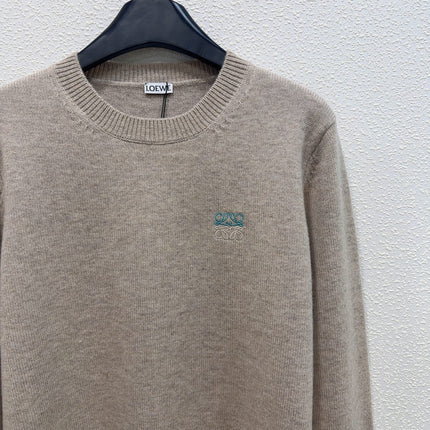 LOEWE 26S CREW-NECK KNIT SWEATER 700
