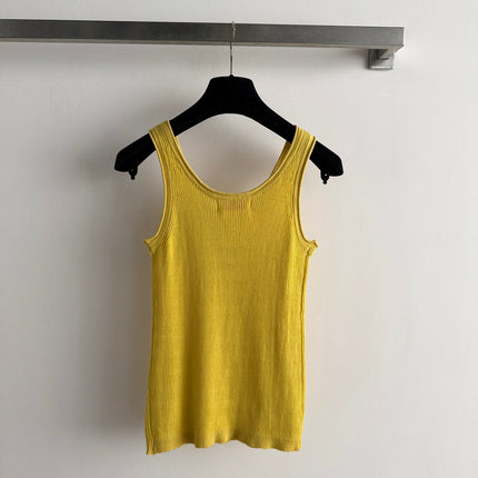 CHANEL 26S KNIT SLEEVELESS TOP STYLE 1186