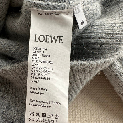 LOEWE 26S V-NECK KNIT SWEATER 630