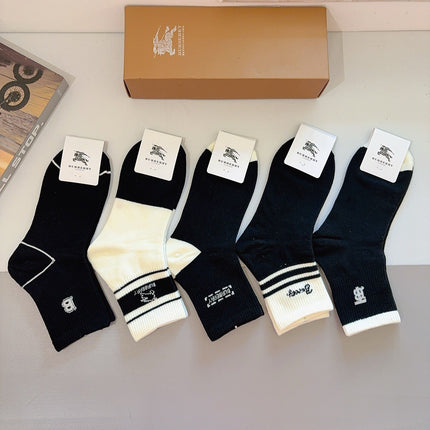 BURBERRY 26S ANKLE SOCKS 170981 (1 BOX)