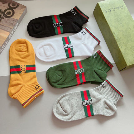 GUCCI 26S ANKLE SOCKS 352231 (1 BOX)