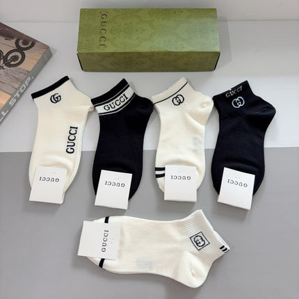 GUCCI 26S ANKLE SOCKS 408693 (1 BOX)
