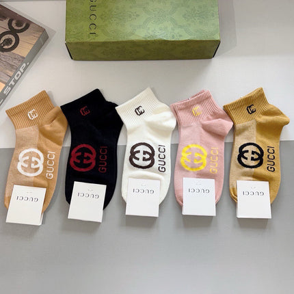 GUCCI 26S ANKLE SOCKS 405315 (1 BOX)