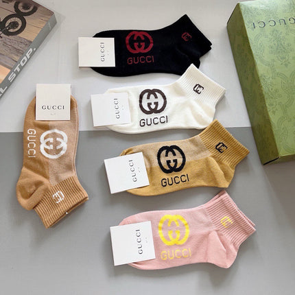 GUCCI 26S ANKLE SOCKS 405315 (1 BOX)