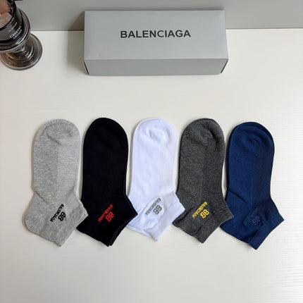 BALENCIAGA 26S ANKLE SOCKS 419308 (1 BOX)
