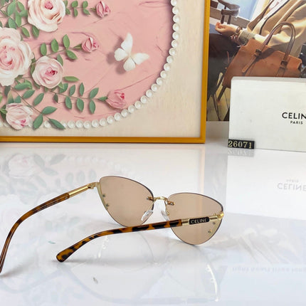 CELINE 26S CAT EYE FRAME IN METAL 494364