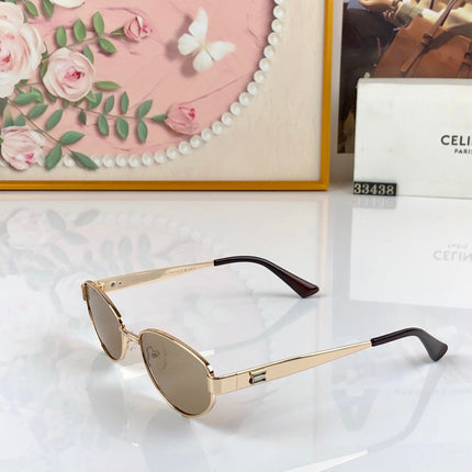 CELINE 26S OVAL FRAME IN METAL 483535