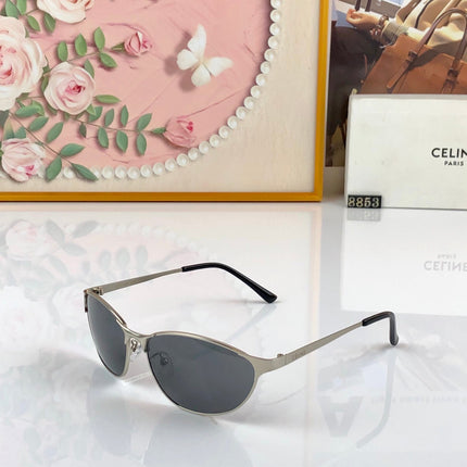 CELINE 26S CAT EYE FRAME IN METAL 488756