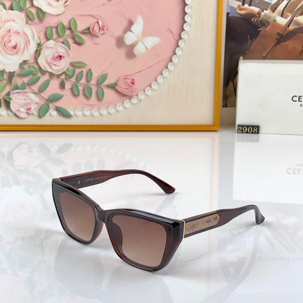 CELINE 26S CAT EYE FRAME IN TORTOISESHELL ACETATE 499151