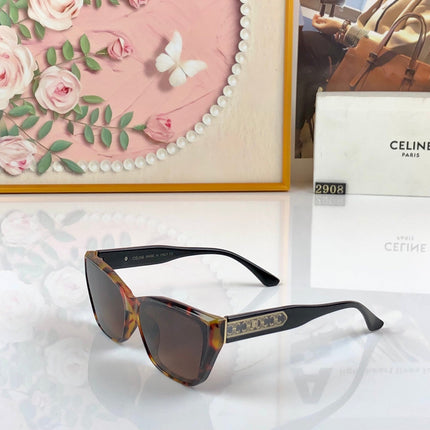CELINE 26S CAT EYE FRAME IN TORTOISESHELL ACETATE 499150