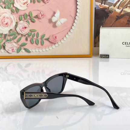CELINE 26S CAT EYE FRAME IN BLACK ACETATE 499149