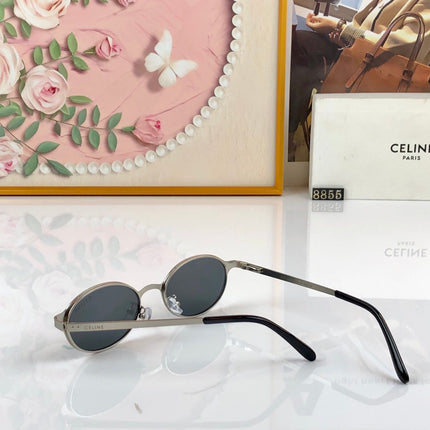 CELINE 26S OVAL FRAME IN METAL 490674