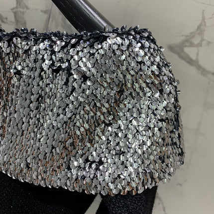 YSL 25S OFF-SHOULDER SEQUIN JACKET STYLE 185