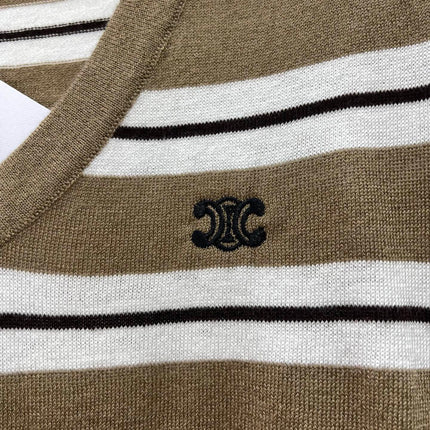 CELINE 26S V NECK SHORT SLEEVE T-SHIRT 207