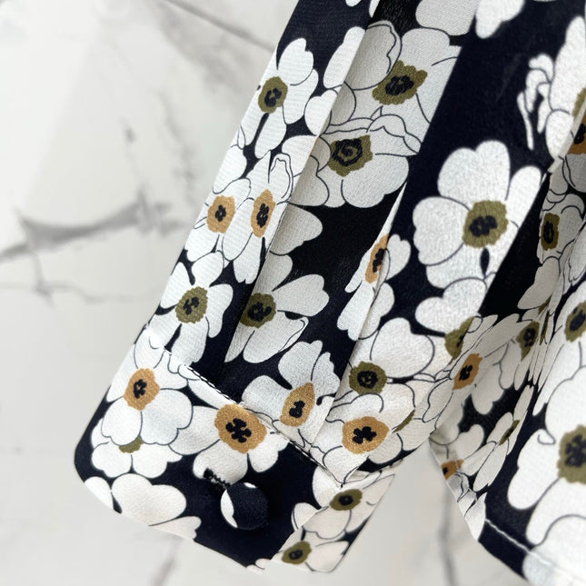 VALENTINO 26S LONG-SLEEVE PRINTED SHIRT 433