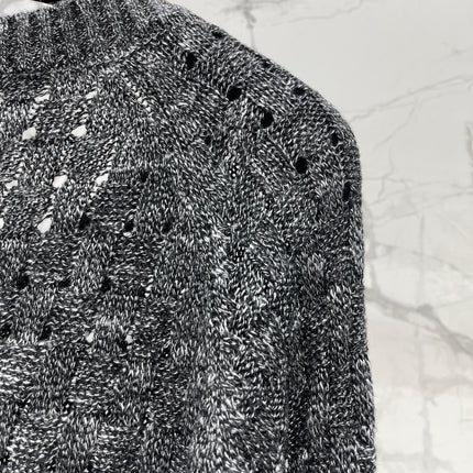 CHANEL 26S CREW NECK KNIT SWEATER 1604