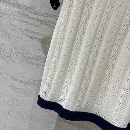 CHLOE 26S SHORT SLEEVE KNIT TOP STYLE 6