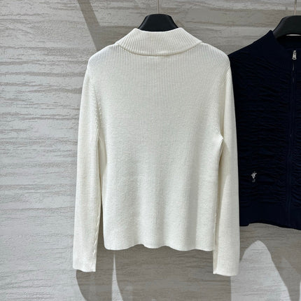 DIOR 26S ZIP-UP KNIT JACKET 1592