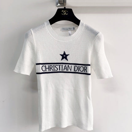 DIOR 26S SHORT-SLEEVE SWEATER 1196