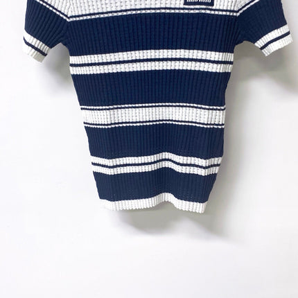 MIUMIU 26S SHORT-SLEEVED SWEATER STYLE 1058
