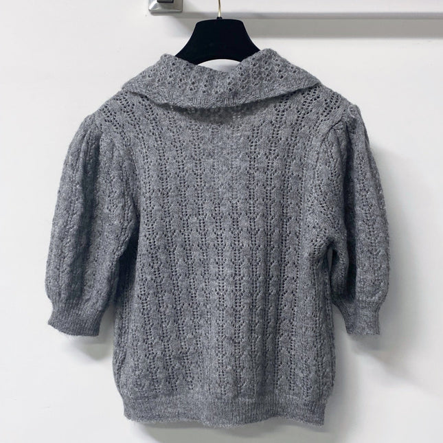 CELINE 26S SHORT-SLEEVE KNIT POLO 525