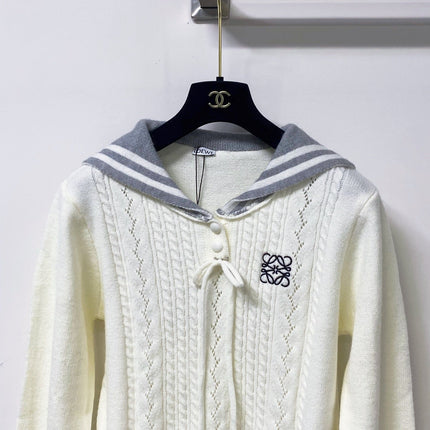LOEWE 26S SAILOR COLLAR SWEATER 642