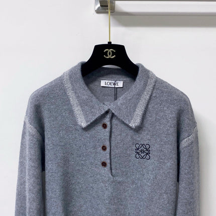 LOEWE 26S COLLAR KNIT SWEATER 626