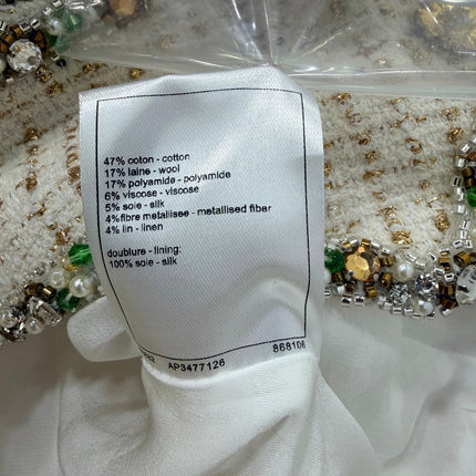 CHANEL 26S BEADED HALTER NECK VEST 821