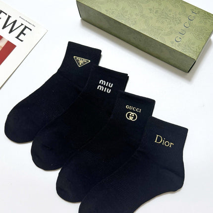 DIOR 26S ANKLE SOCKS 408739 (1 BOX)