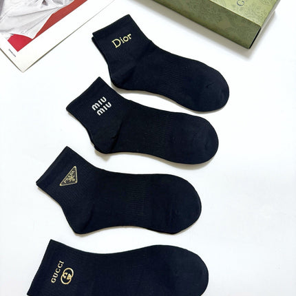 DIOR 26S ANKLE SOCKS 408739 (1 BOX)