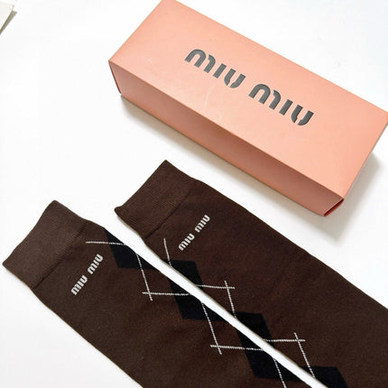 MIUMIU 26S CREW SOCKS 417701 (1 BOX)