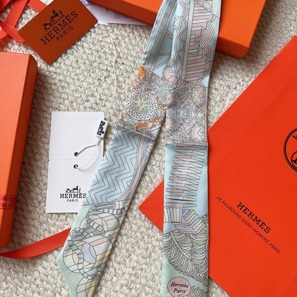 HERMES 26S SCARF 86 IN SILK 309628