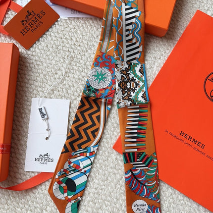 HERMES 26S SCARF 86 IN SILK 309629
