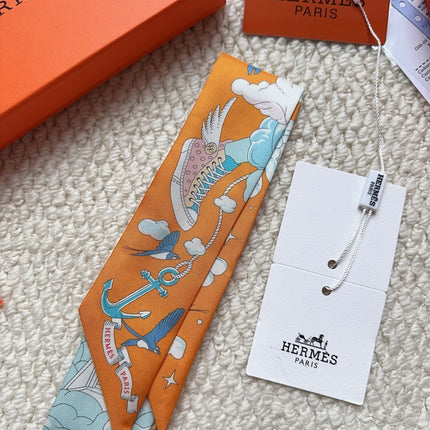 HERMES 26S SCARF 86 IN SILK 309635