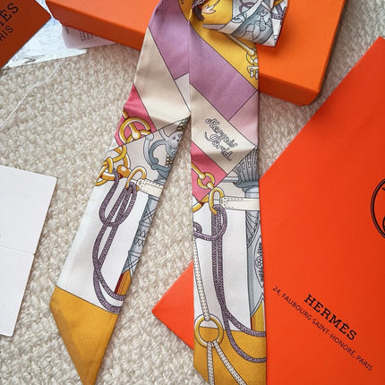 HERMES 26S SCARF 86 IN SILK 309648