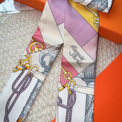 HERMES 26S SCARF 86 IN SILK 309648