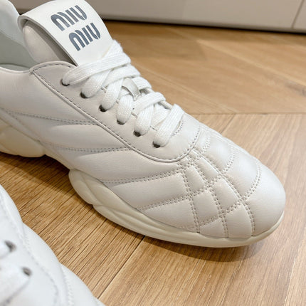 Women's Sneakers White Cowhide
