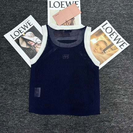 MIUMIU SLEEVELESS TOP STYLE 636