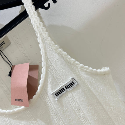 MIUMIU 26S KNIT TANK TOP 1333